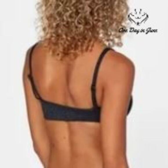 RVCA Run Wild Bandeau Bikini Top Size XS - Picture 2 of 5